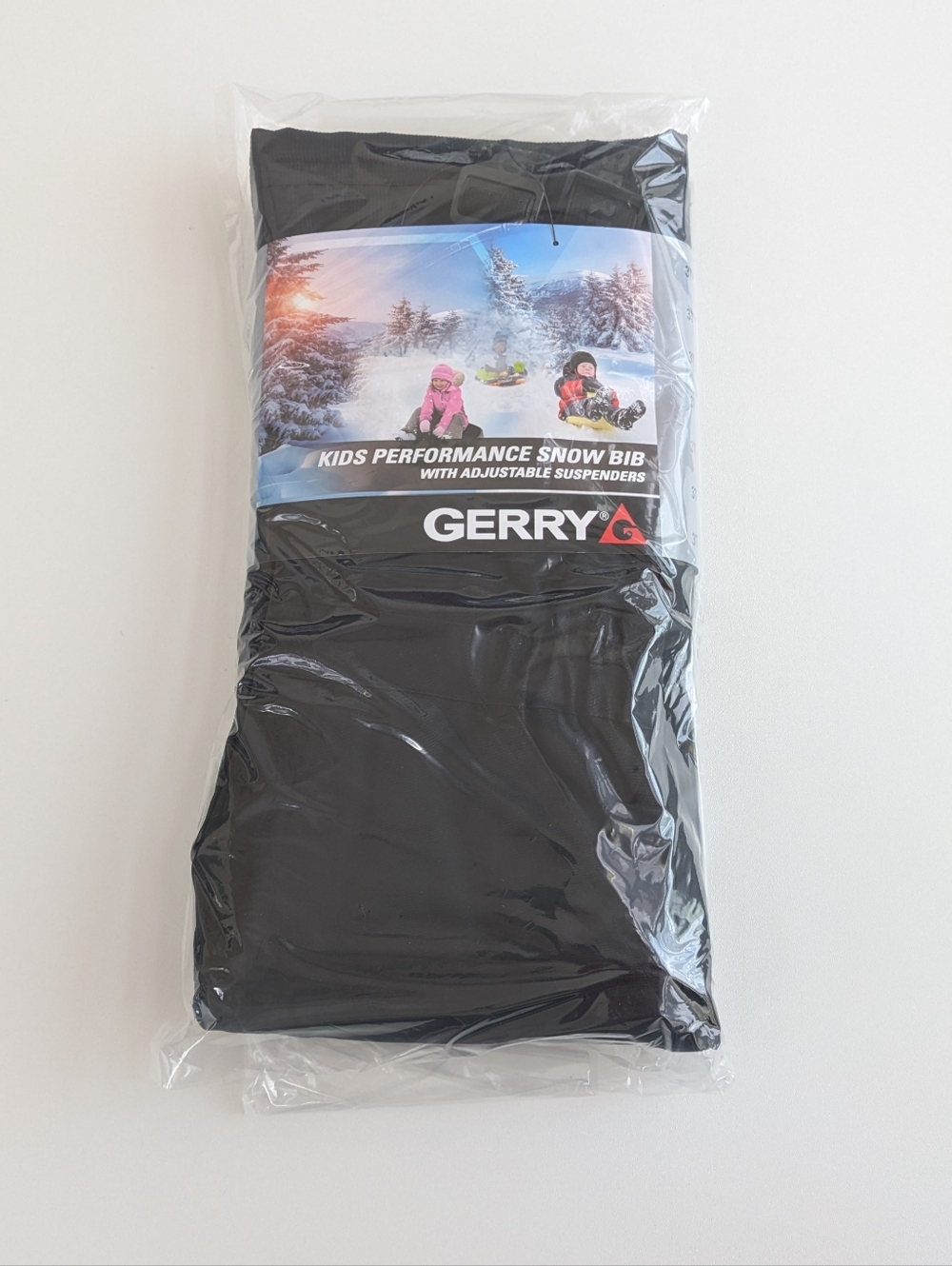 Gerry Kids Performance Snow Bib With Adjustable Suspenders Black 3T